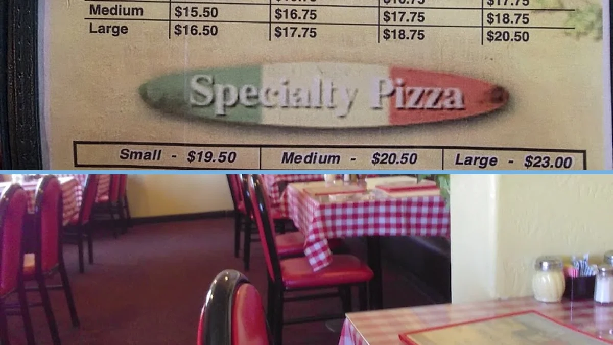 Pizza and pasta spot with table service.